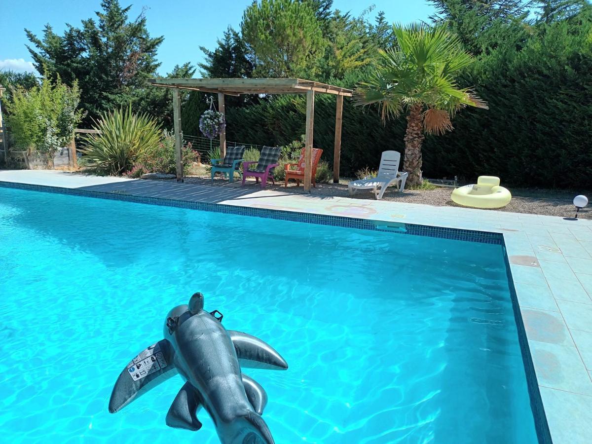 Chalet Banane Devant Piscine, A 6Km Du Festival De Piano De La Roque D'Antheron Rognes Ngoại thất bức ảnh